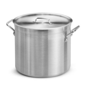 Tramontina Proline 16 qt Stainless Steel Covered Stock Pot