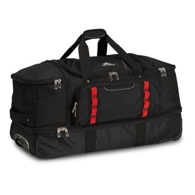 high sierra drop bottom wheeled duffel 30