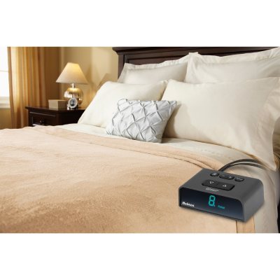 Holmes Velvet Plush Heated Blanket (Various Sizes and Colors)