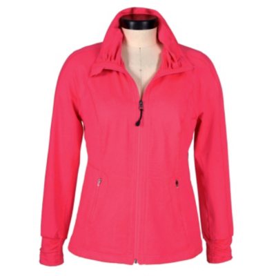 Tangerine Women's Activewear Zip Up Thick Pockets Size Medium Pink