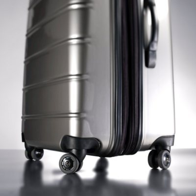 Samsonite 28 Dual Spinner Hardside Luggage Silver Sam s Club