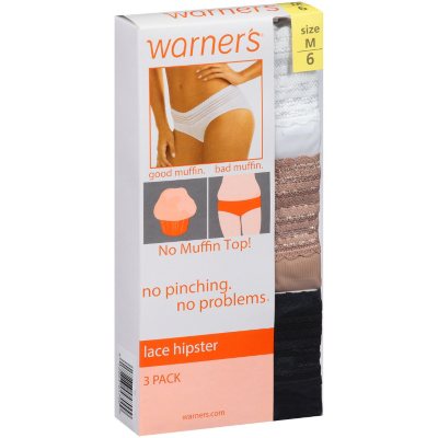 Warner's Women's No Muffin Top No Pinching No Problems Hipster