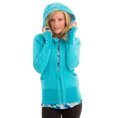 Women's Cozy Island Hoodie Aqua (Closeout) – IslandJay