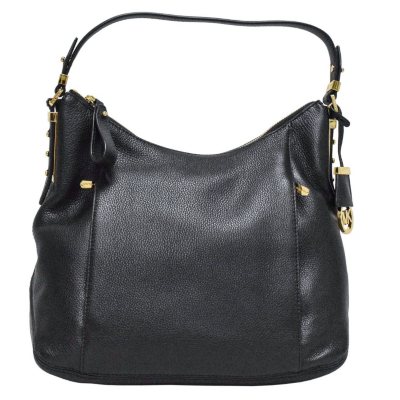 MICHAEL KORS: Michael bag in saffiano leather - Black  Michael Kors mini  bag 32T1GGHC2L online at