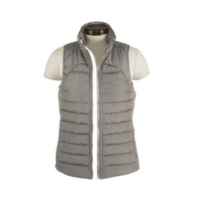 Tangerine puffer outlet vest