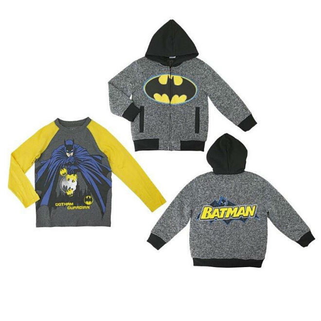 Boy's Batman 2 Piece Jacket Set 