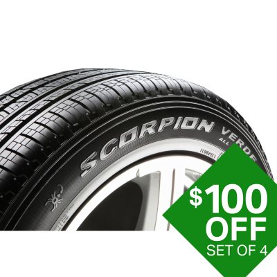 Pirelli Scorpion Verde A/S - 235/55R19 101V Tire - Sam's Club