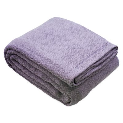 COTTON BLANKET QUEEN PURPLE Sam's Club