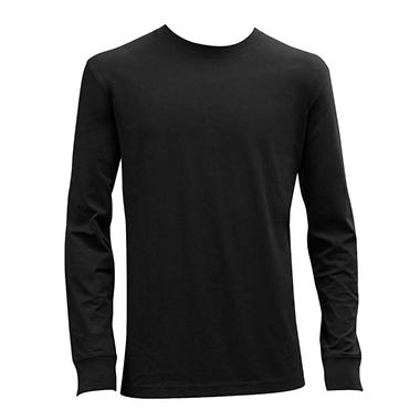 Eddie Bauer Men's Basic Long Sleeve T-Shirt (Assorted Colors) - Sam's Club