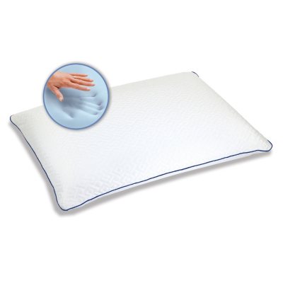 Cooling Gel Pillow Pad W Chill Gel Cells Cooling Mat for Hot Flashes, Dog & More - Blue - Specialty