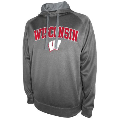 Wisconsin Badgers Men's Pullover Hood Fleece - Sam's Club