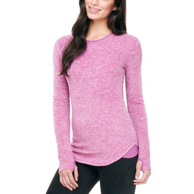 Warm Essentials By Cuddl Duds Women's Active Thermal Crewneck Top