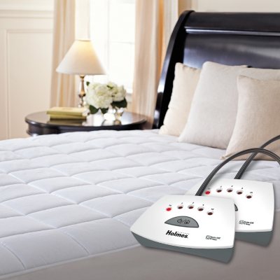 Holmes Quilted Heated Mattress Pad (Queen or King) - Sam's Club