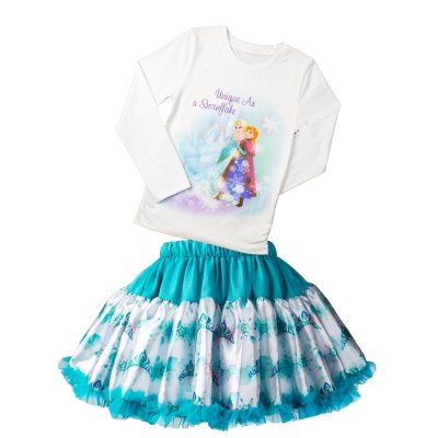 Elsa shirt outlet and skirt