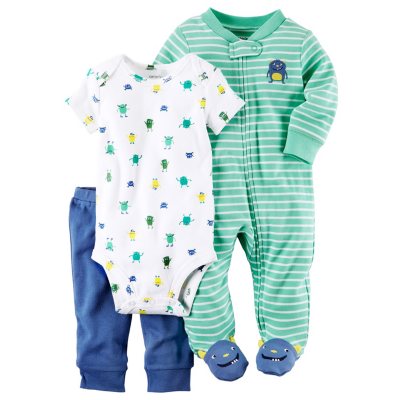 Carter's Boys' 3-Piece Baby Set with Pant - Sam's Club