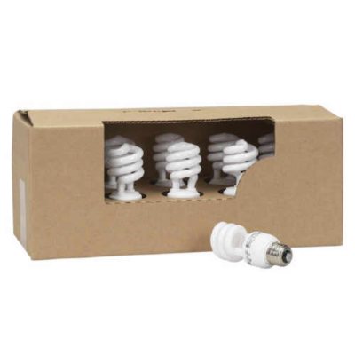 GE Compact Fluorescent Spiral 13 Watt CFL Light Bulbs 1 pallet / 1,680 bulbs Sam's Club