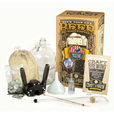 CraftABrew Home Brewing Kit with Bonus Bottle Capper and Caps