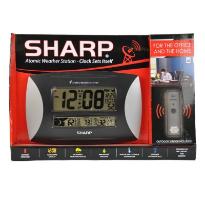 SHARP DIGITAL CLOCK ATOMIC CLOCK Sam's Club