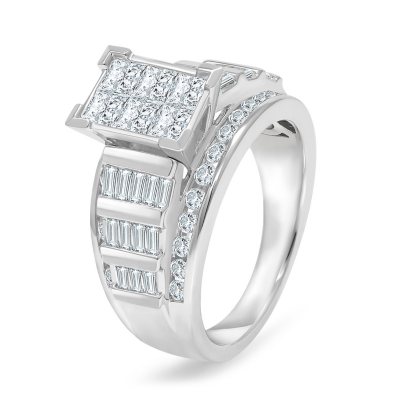 CLASSICAL Diamonds 20〜23 Airline 5 Diamond Band - Sarkisians Jewelry