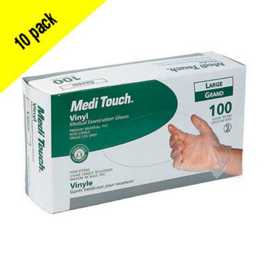 Medi Touch™ Vinyl Gloves - 1000 ct. - Large - Sam's Club