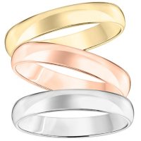 4mm Comfort-Fit Wedding Band in 14K Gold