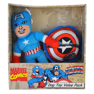 MARVEL DOG TOYS 2 PACK CAPT AMERICA Sam s Club