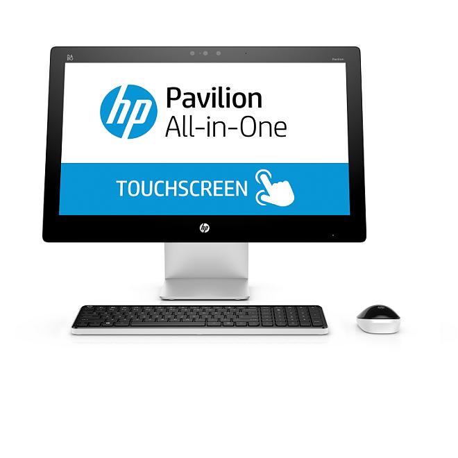 HP Pavilion 23” Touchscreen All-in-One 23-q137c, Intel Core i5-4460T, 6GB Memory, 1TB Hard Drive, Windows 10 