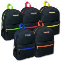 Trailmaker 17" Backpacks - Black - 24 Pack