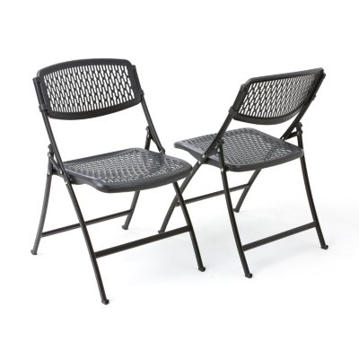 Mity Lite Flex Folding Chair Black Choose Your Quantity Sam s Club