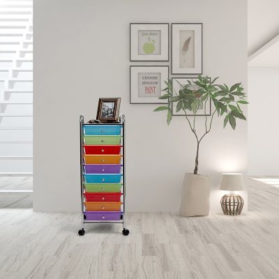 Seville Classics 10 Drawer Cart (Multiple Colors) - Sam's Club