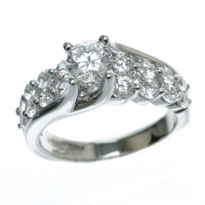 2.00 ct. t.w. Diamond Engagement Ring in 14k White Gold (H-I, I1)