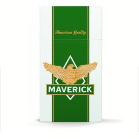 Maverick Menthol 100s Box, 20 ct., 10 pk.