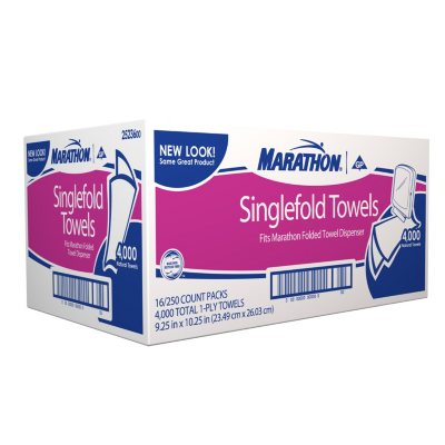 Marathon® Singlefold Towels - Sam's Club