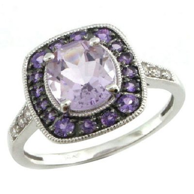 Sam's club deals amethyst ring