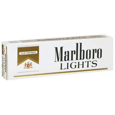 Marlboro Lights 100's Box - Dubs's Liquors and Fine Wines