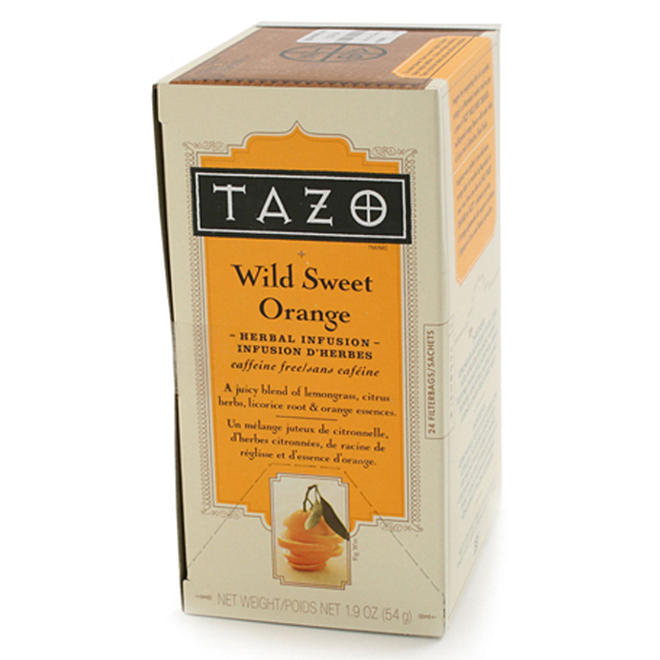 Tazo Tea Bags - Wild Sweet Orange - 24 ct. - 6 pk.