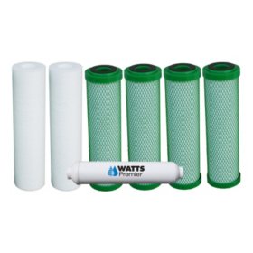 Watts Premier 5-Stage RO  Filter Green Block Annual Replacement - 7 pc.
