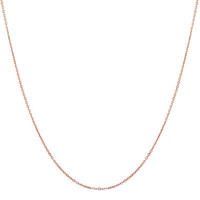 14K Yellow Gold House Pendant on an Adjustable 14K Yellow Gold Chain Necklace 