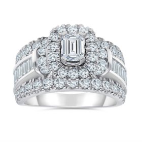 Superior Quality VS Collection 1.73 CT. T.W. Cushion Shaped Diamond  Engagement Ring in 18K Gold (I, VS2) - Sam's Club