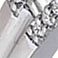 White Gold, variant on 1.98 CT. T.W. Diamond Swirl Bangle Bracelet in 14K Gold
