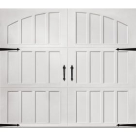 Amarr Classica 2000 White Carriage House Garage Door (Multiple Options)