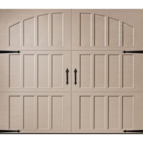 Amarr Classica 3000 Sandtone Carriage House Garage Door (Multiple Options)
