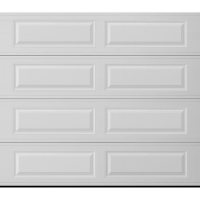 Amarr Lincoln 1000 Series White Panel Garage Door (Multiple Options)