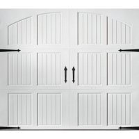 Amarr Classica 1000 White Carriage House Garage Door (Multiple Options)
