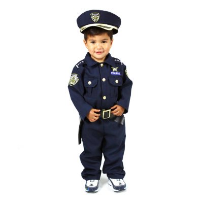 Children Traffic Police Cop Cosplay Costumes Policemen Uniform