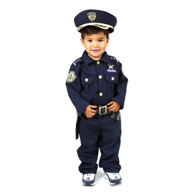  Cop Costume for Kids, Police Officer Costume with