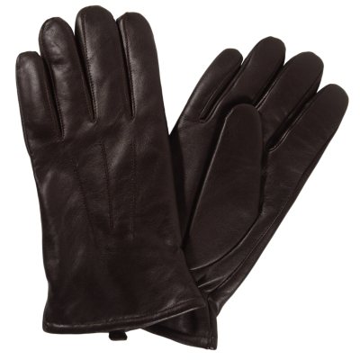 Men's Premium Lambskin Leather Gloves - Brown - Sam's Club