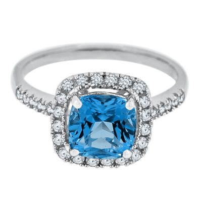 Sam's club white sapphire ring store