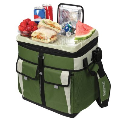 50 Can Collapsible TableTop Cooler With Easy Access Lid - Green - Sam's Club