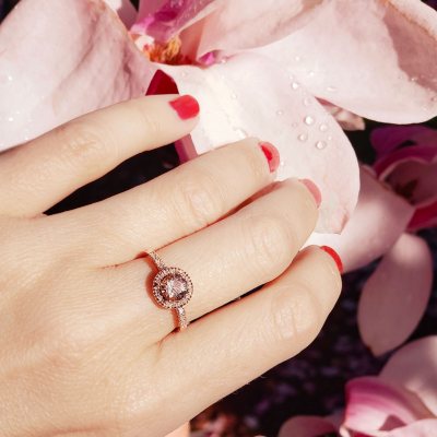 Sam's club morganite on sale ring